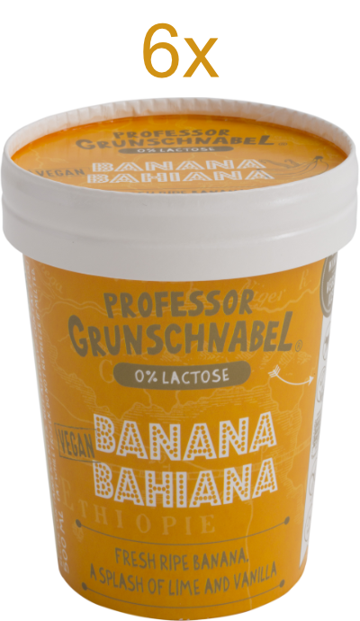 Banana Bahiana - Professor Grunschnabel Vegan Ijs